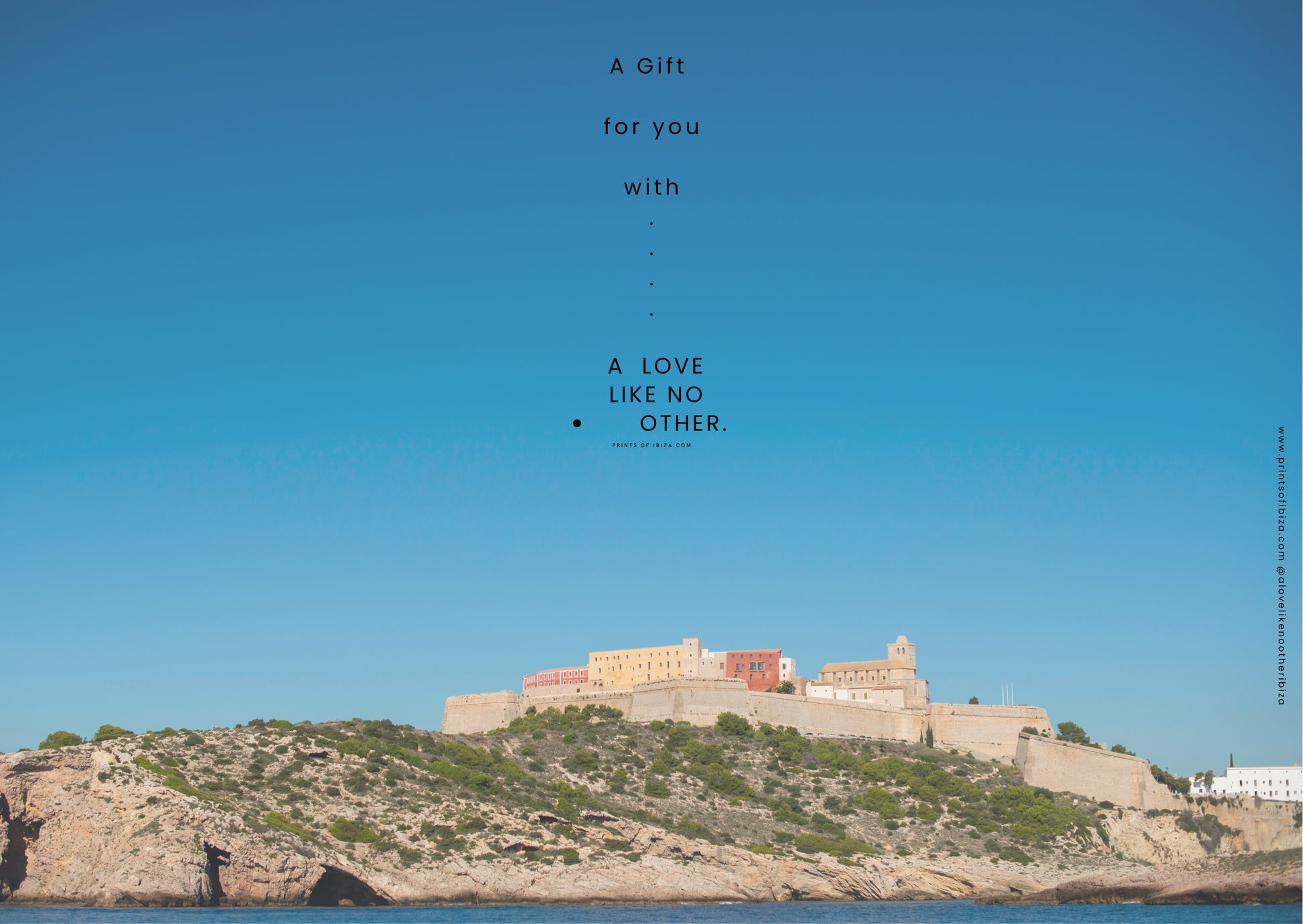 Prints of Ibiza gift voucher for premium fine art photography collection
