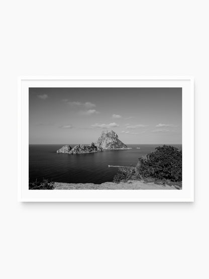 ES VEDRAOUTCROP B&W . IBIZA ES VEDRA