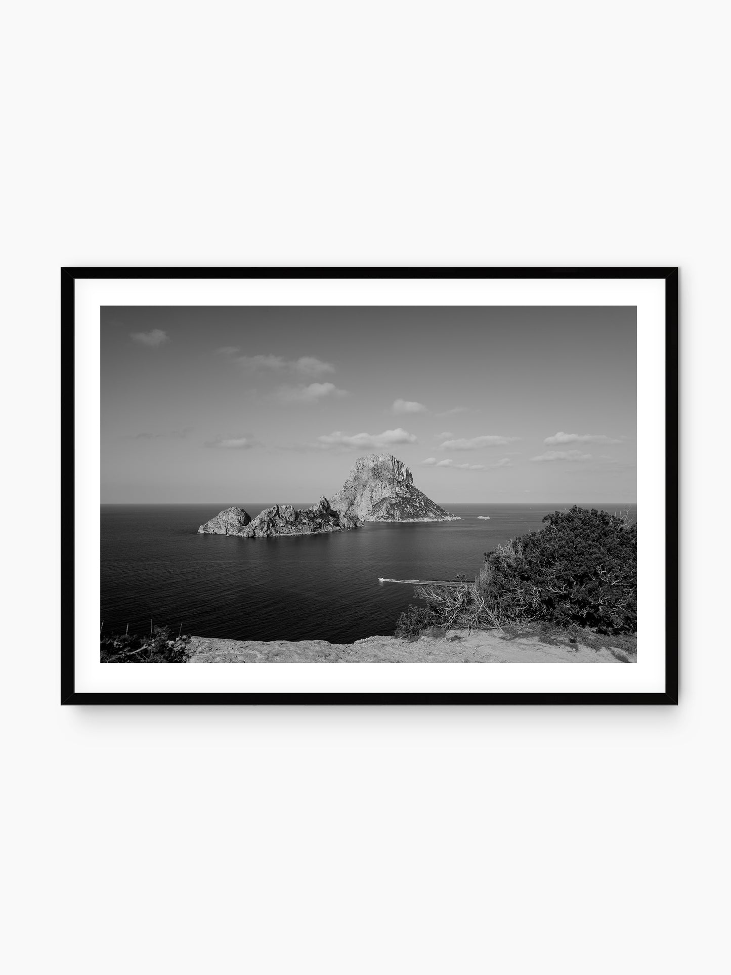 ES VEDRAOUTCROP B&W . IBIZA ES VEDRA