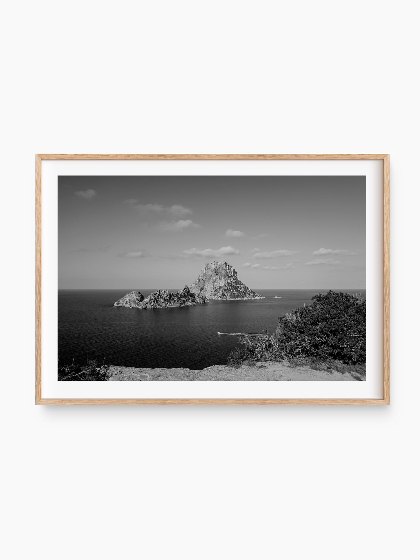 ES VEDRAOUTCROP B&W . IBIZA ES VEDRA