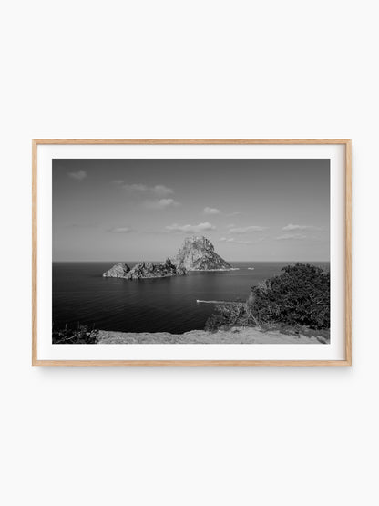 ES VEDRAOUTCROP B&W . IBIZA ES VEDRA