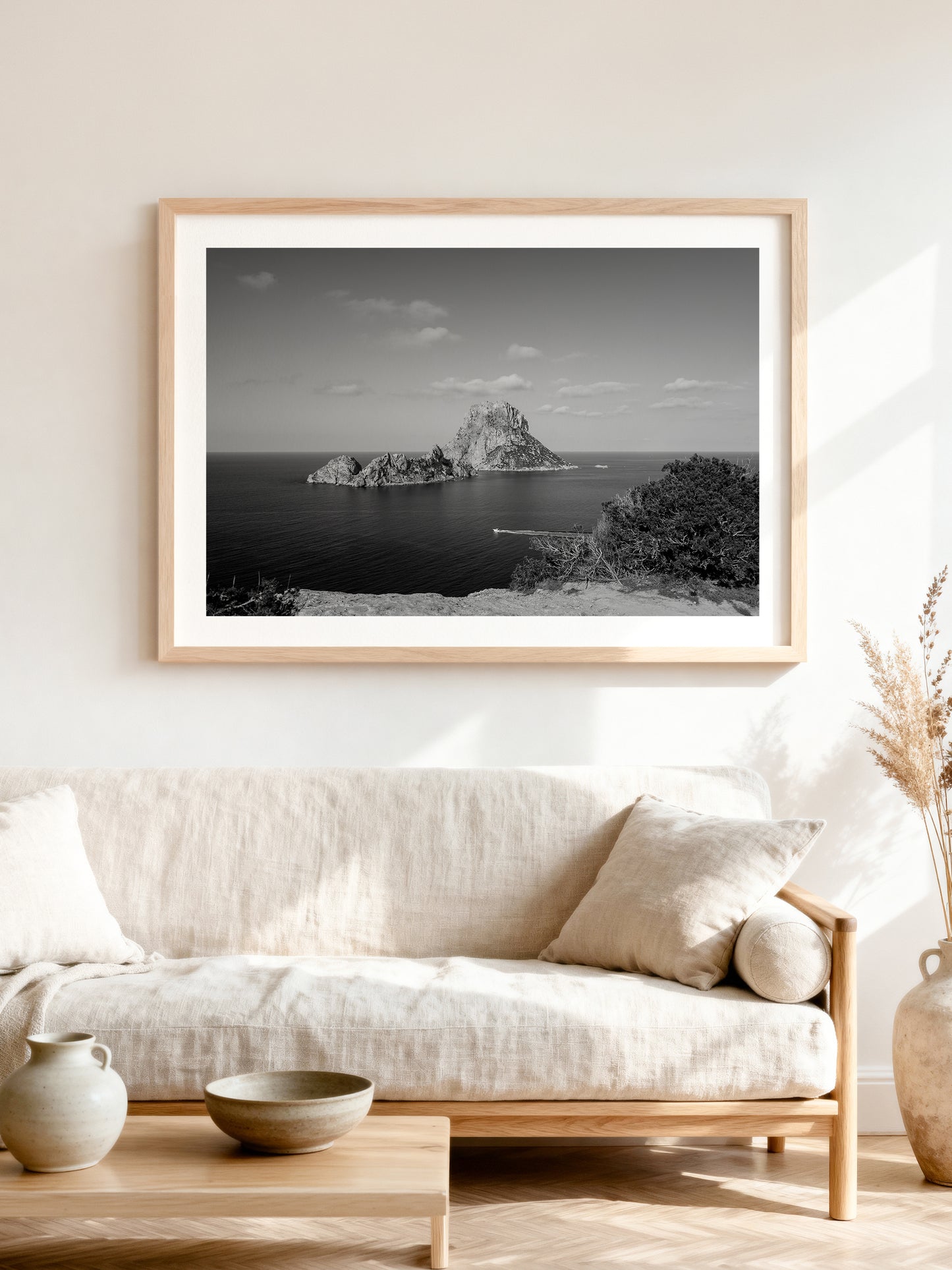 ES VEDRAOUTCROP B&W . IBIZA ES VEDRA