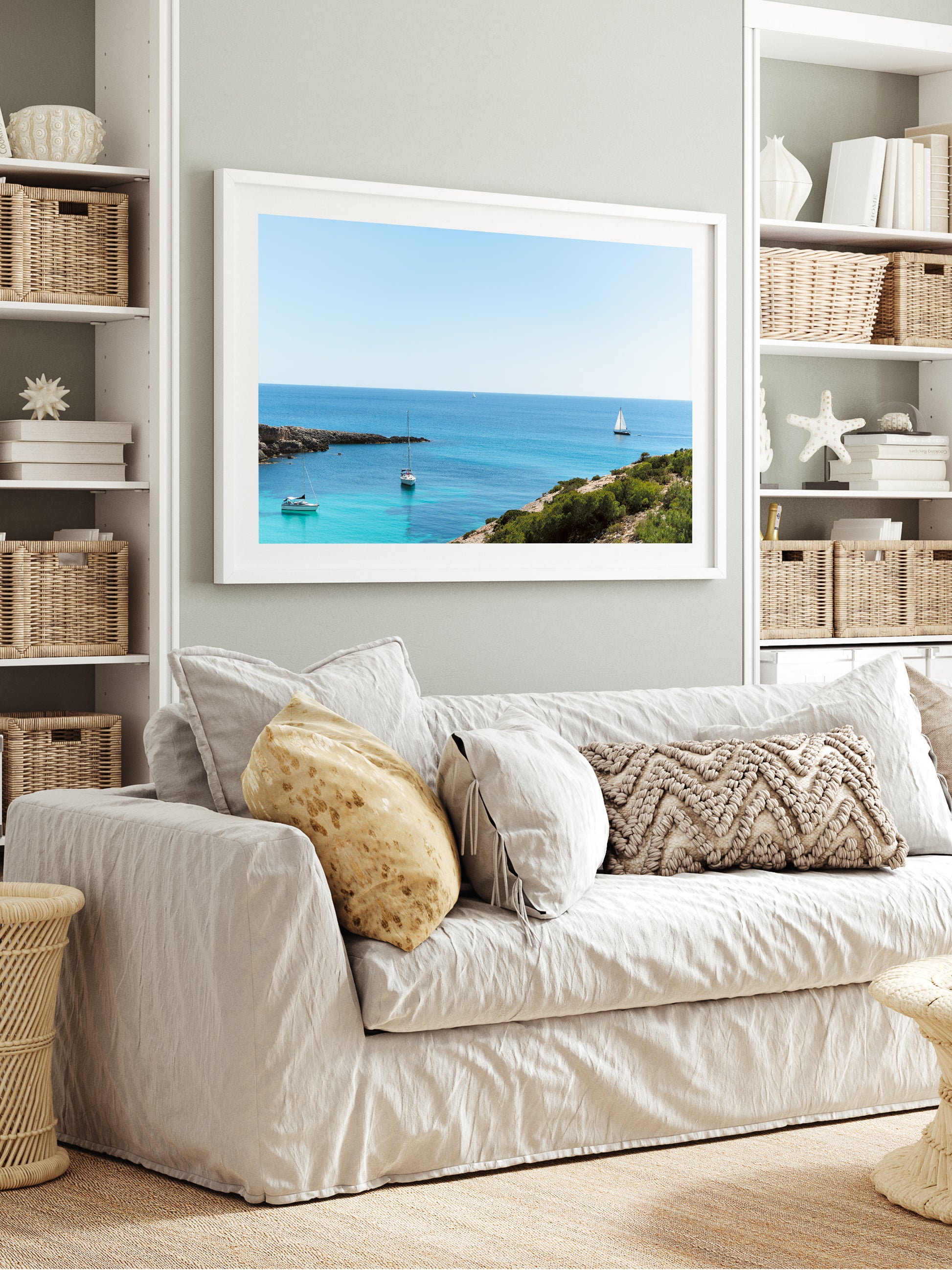 CALA CODOLAR . IBIZA SEASCAPES