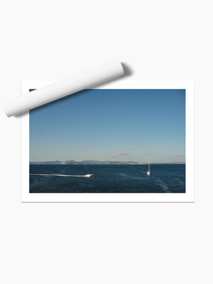 TWO BOAT FORMENTERA . IBIZA SEASCAPES
