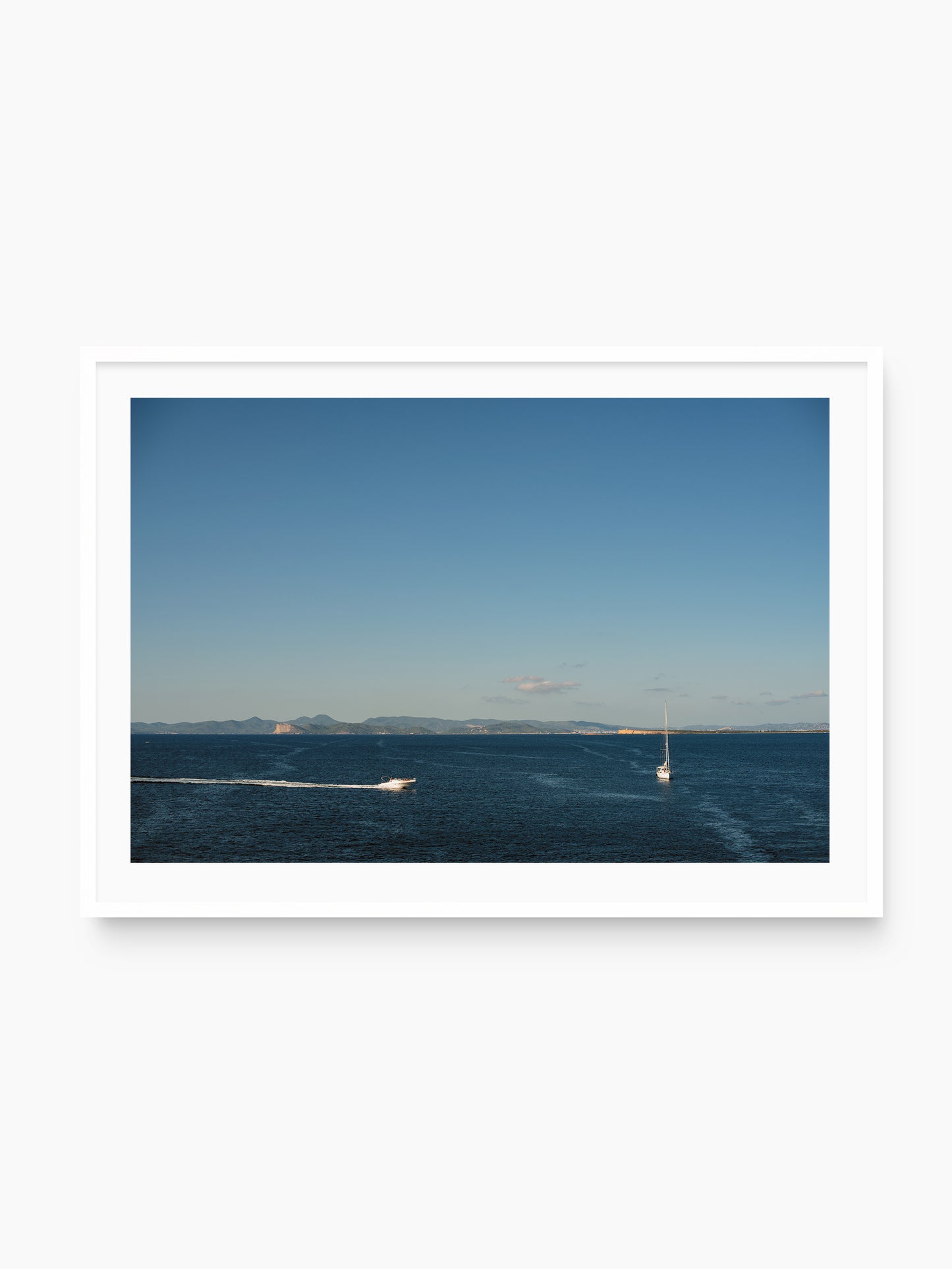 TWO BOAT FORMENTERA . IBIZA SEASCAPES