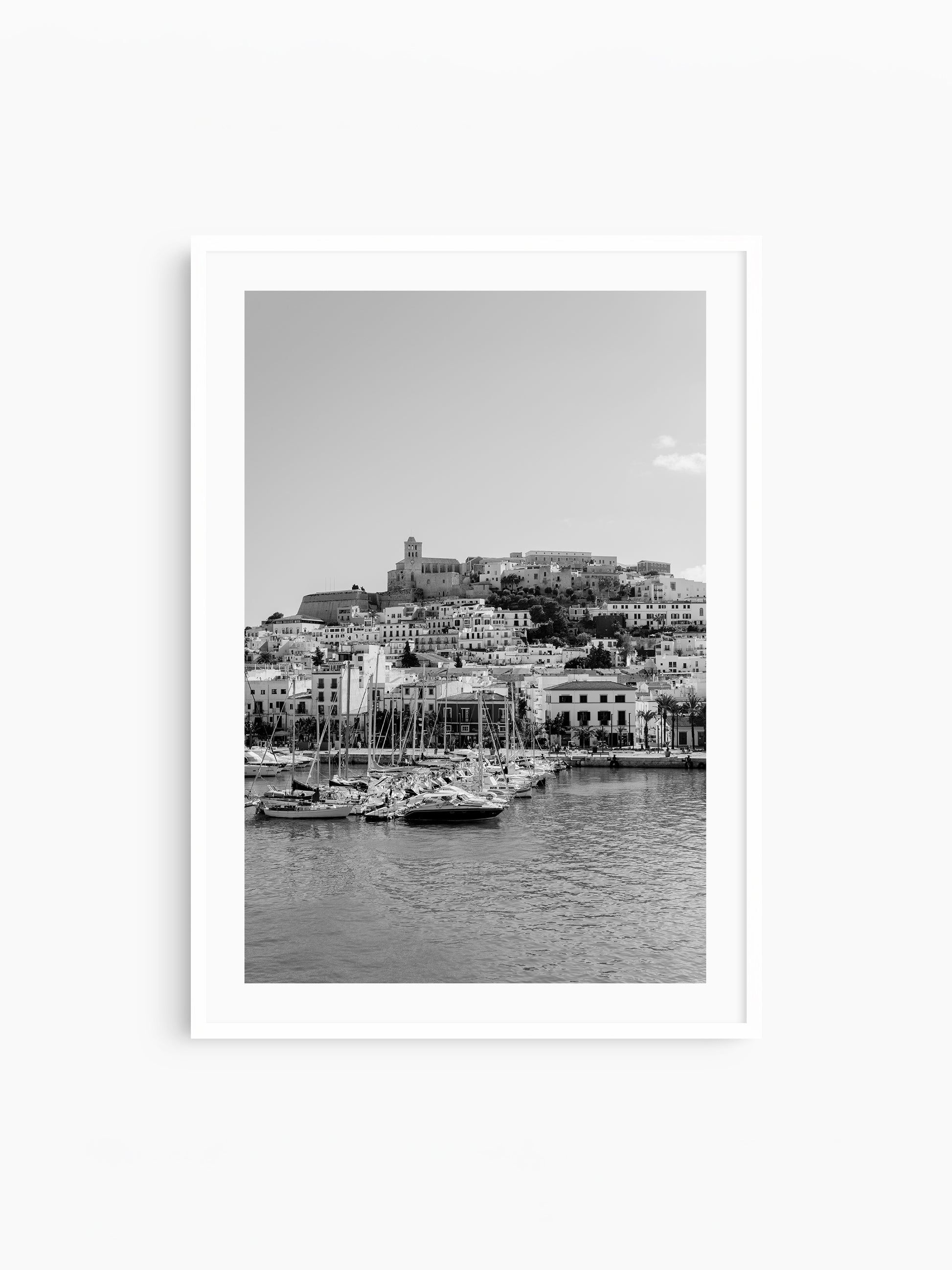 EIVISSA B&W P . IBIZA TOWNS