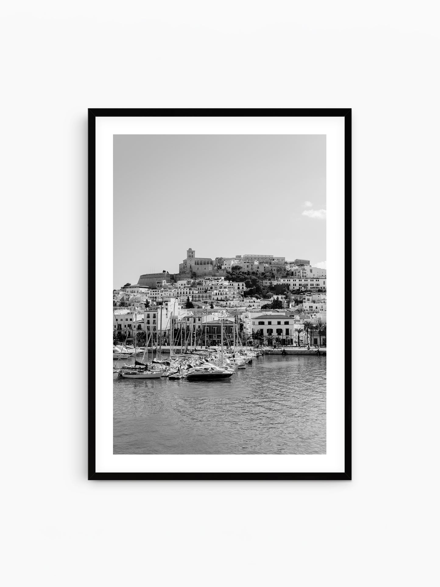 EIVISSA B&W P . IBIZA TOWNS