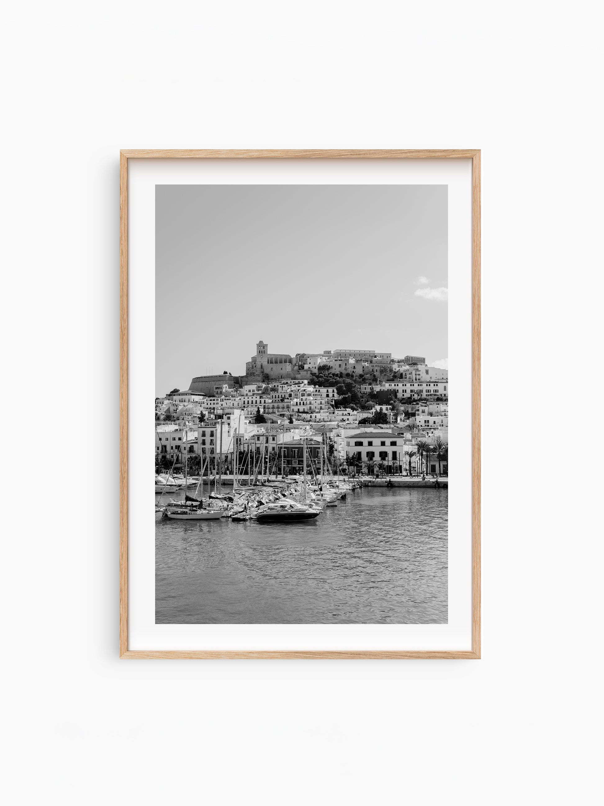 EIVISSA B&W P . IBIZA TOWNS