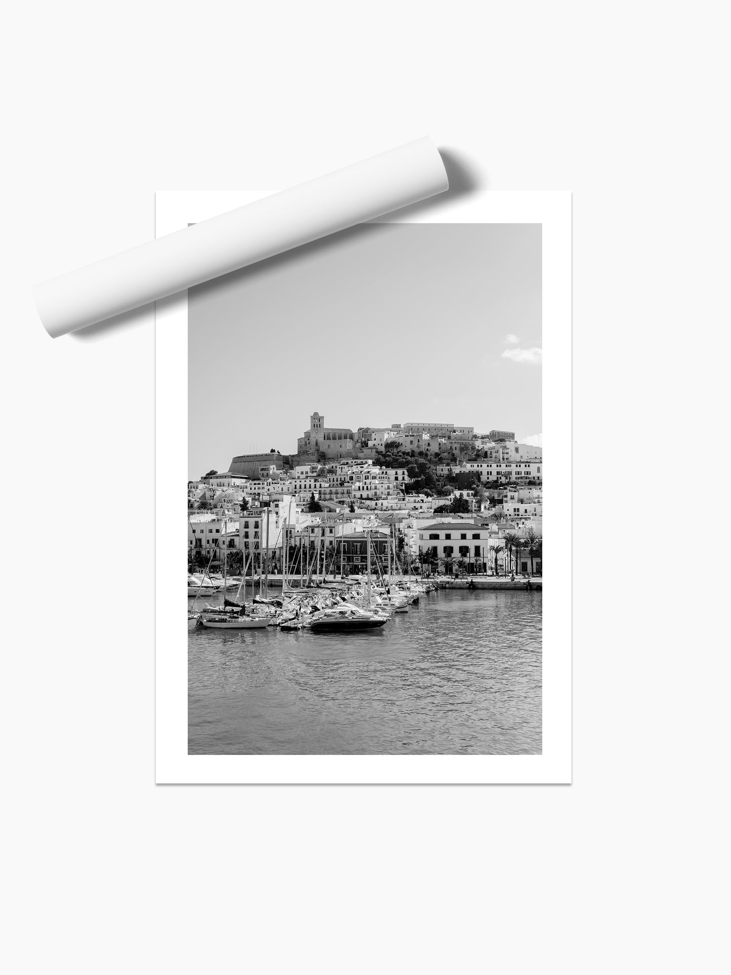 EIVISSA B&W P . IBIZA TOWNS