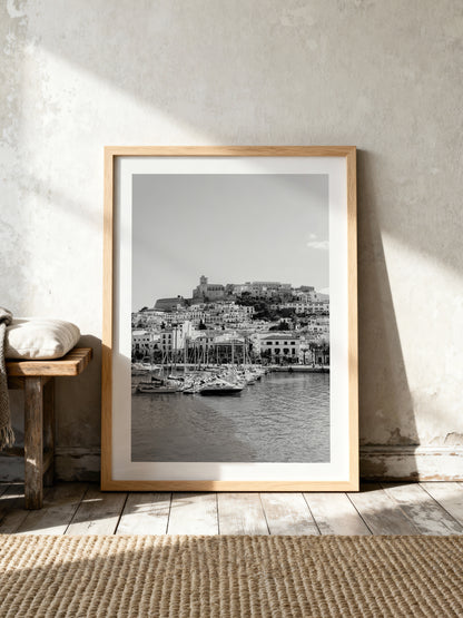 EIVISSA B&W P . IBIZA TOWNS