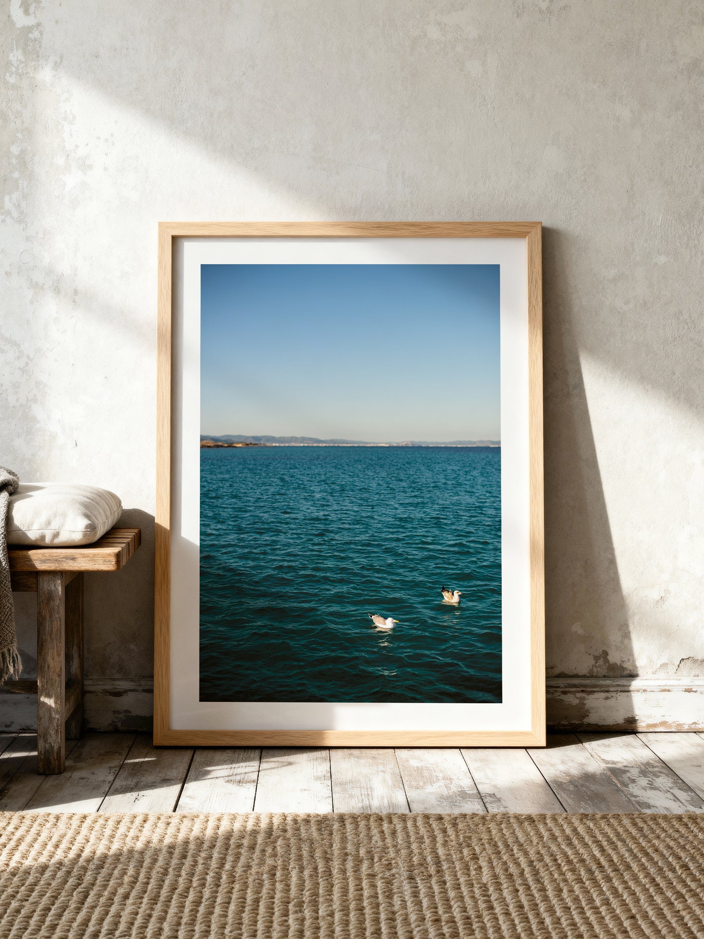 TWO GULLS . IBIZA SEASCAPES