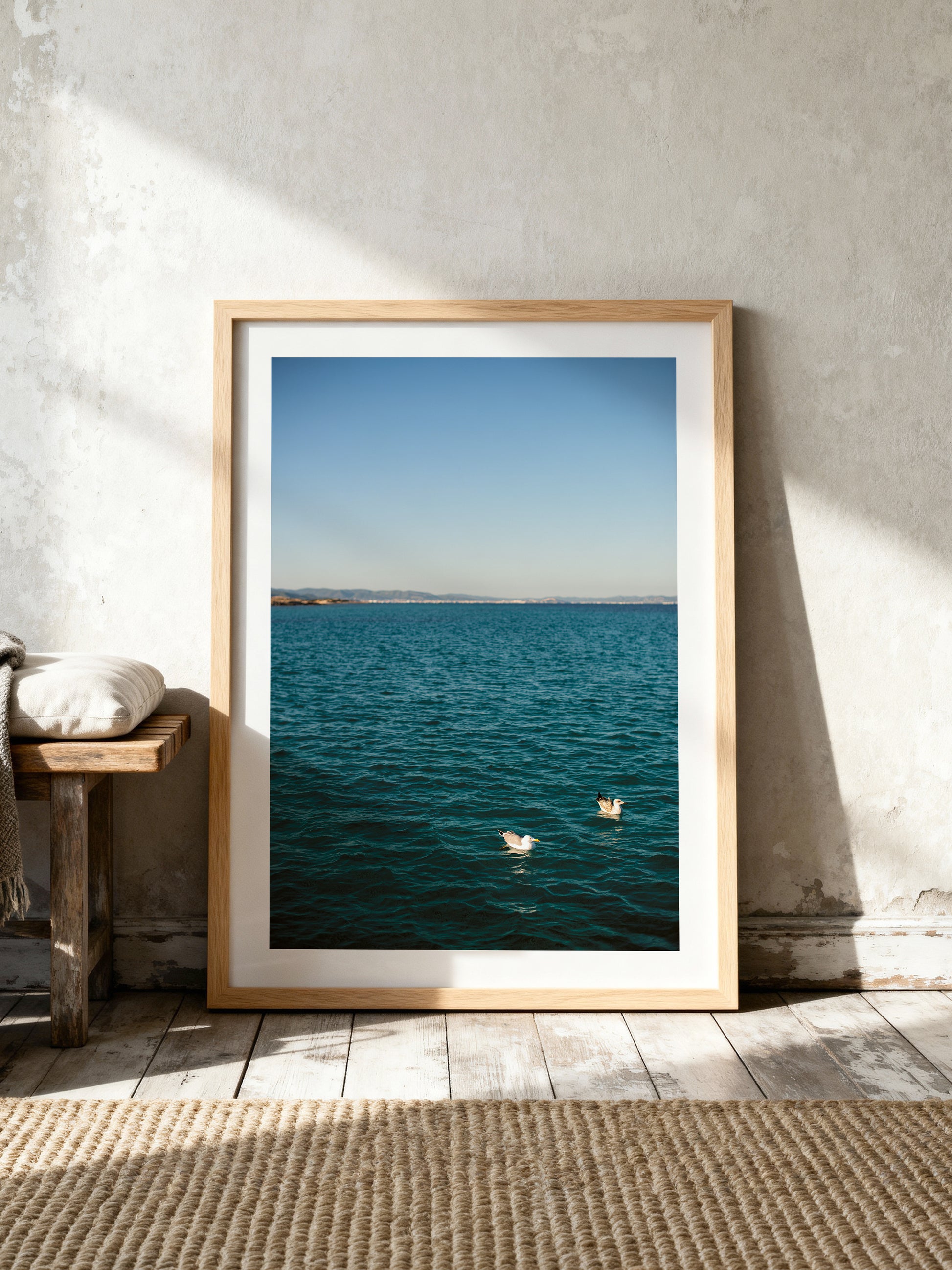 TWO GULLS . IBIZA SEASCAPES